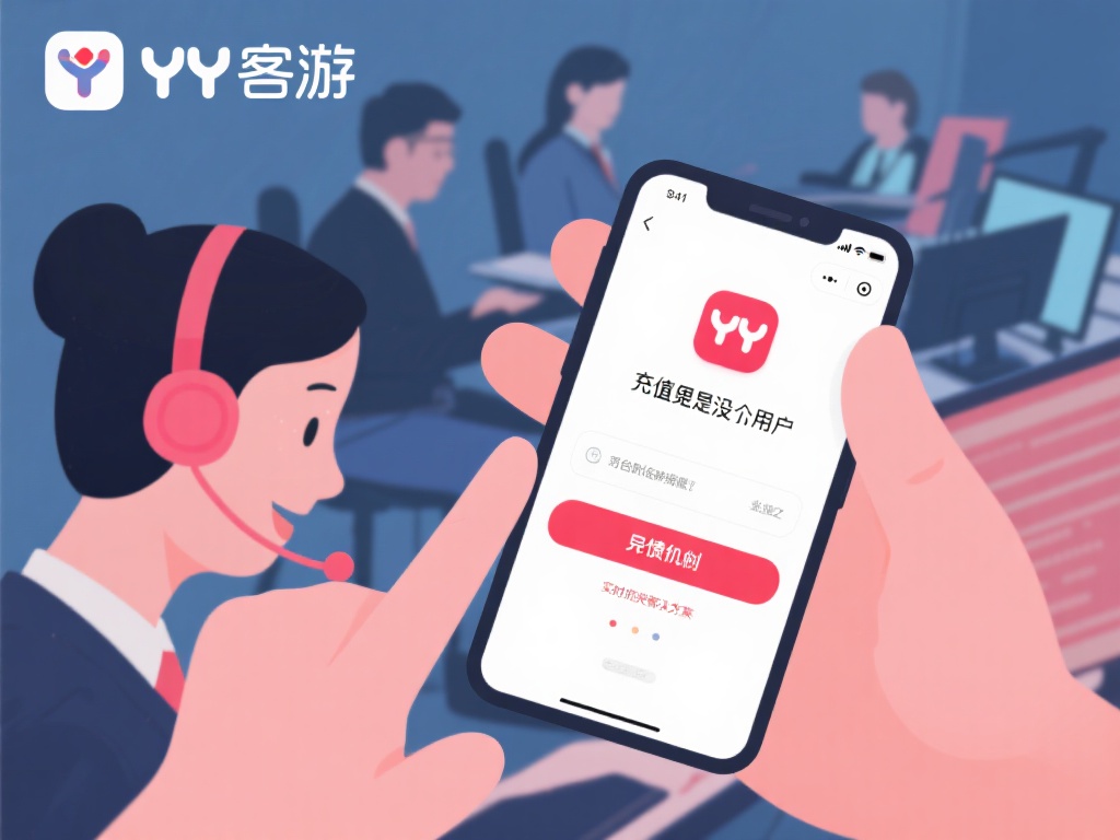试想，某用户在充值过程中发现异常情况，YY易游的客