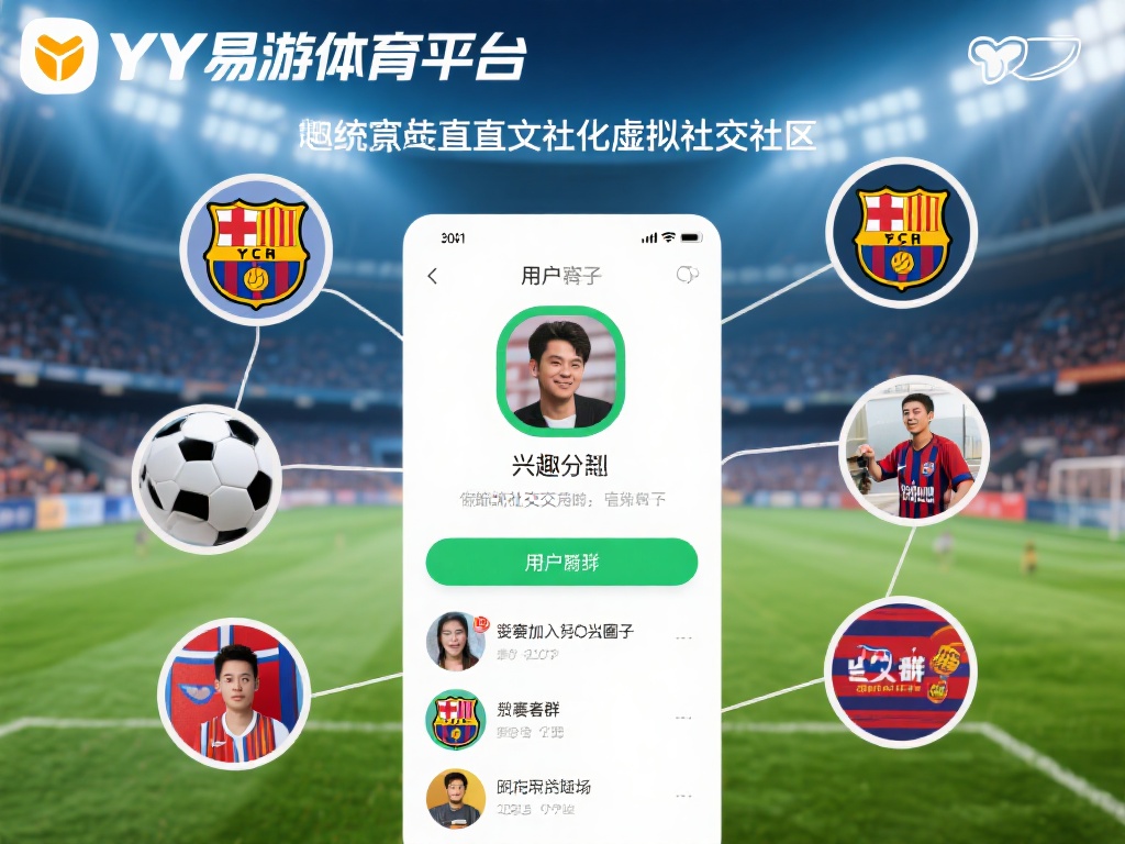 与传统社交平台相比，YY易游体育平台通过体育兴趣的