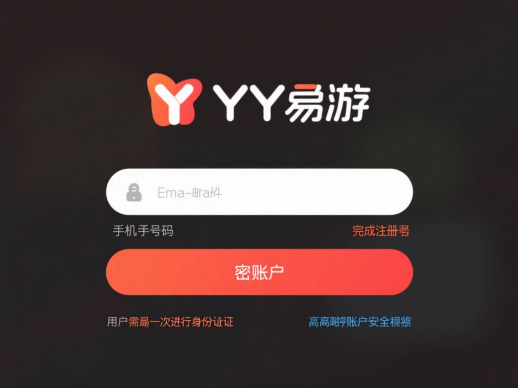 在YY易游进行交易之前，用户需要先注册一个账户。注