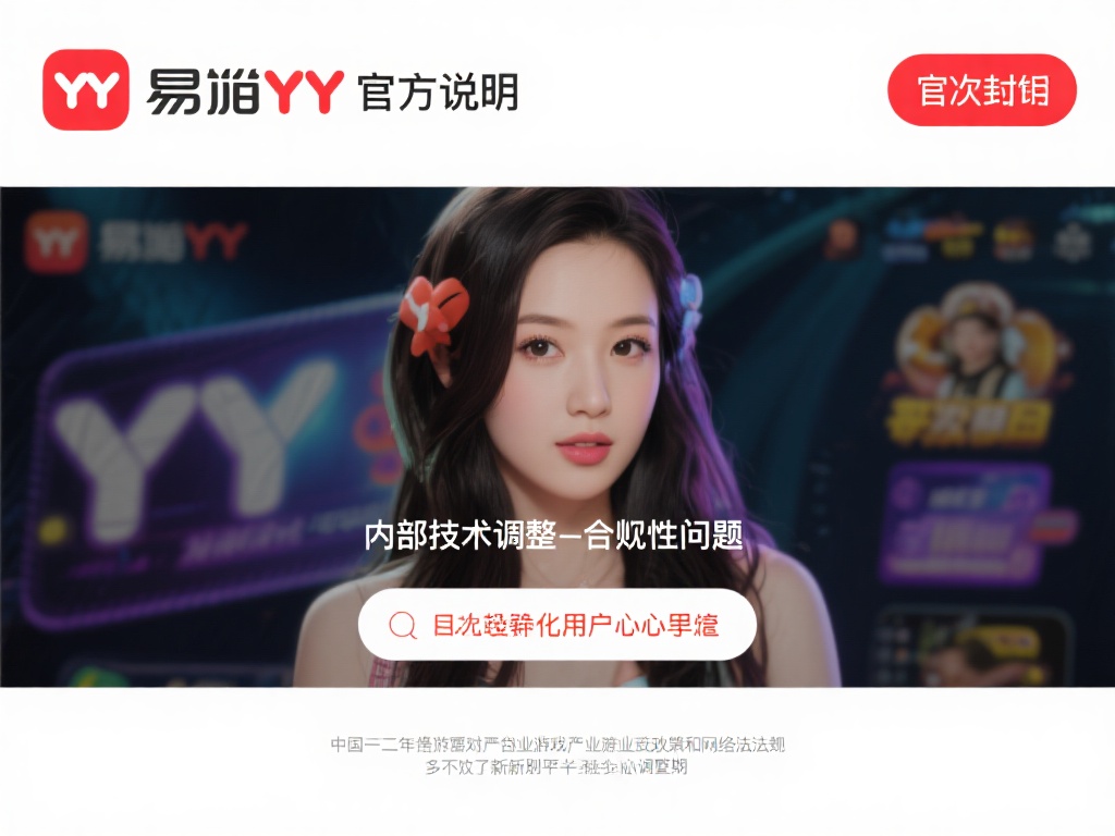 根据易游YY的官方声明，此次封禁主要是由于内部技术